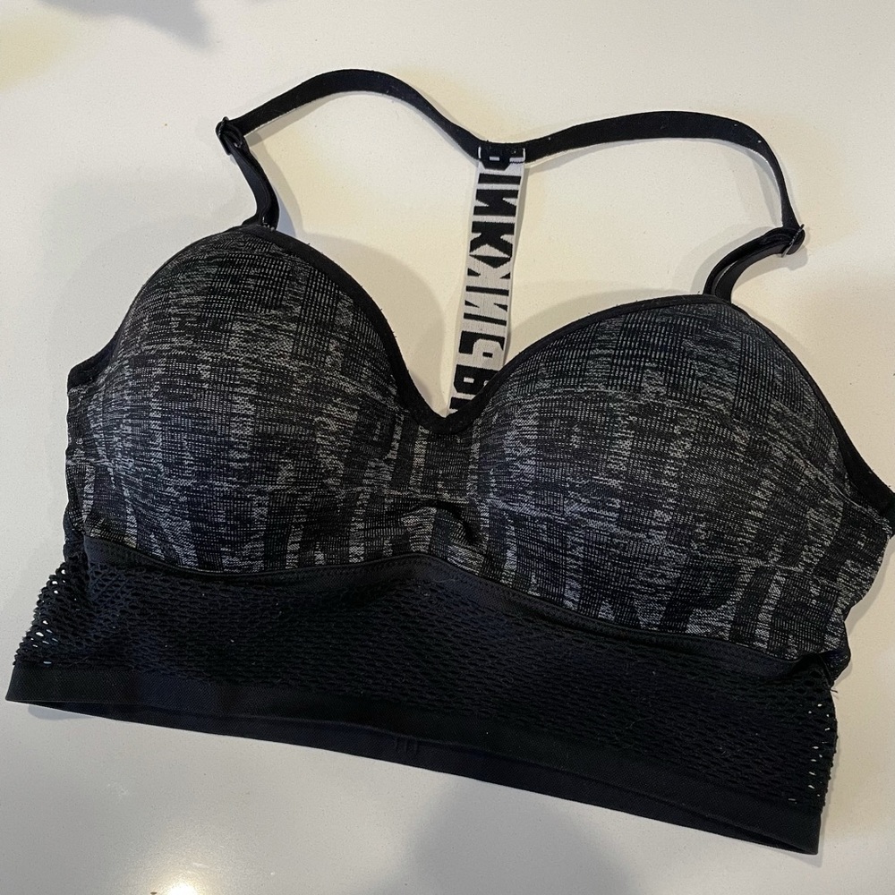PINK Victoria’s Secret push up sports bra